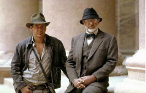 ... as Professor Henry Jones in Indiana Jones and the Last Crusade (1989