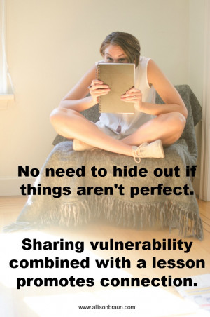 ... vulnerability is the birthplace of everything we re hungry for brene