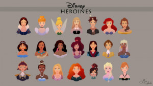 Disney Heroines Collection by Mario Oscar Gabriele