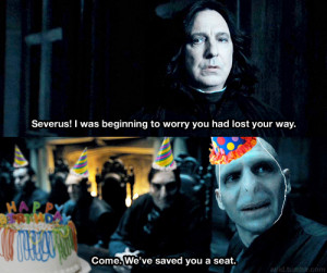 Happy Birthday Snape - harry-potter Fan Art