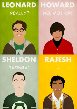 TBBT The Big Bang Theory sheldon cooper howard wolowitz leonard ...
