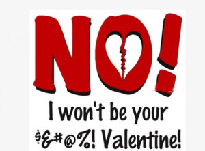 Nej tack till alla hjärtans dag!