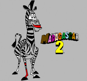 Madagascar Marty The Zebra