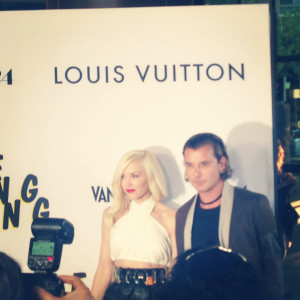 Gavin Rossdale, who has a role in the film, and goddess Gwen Stefani ...