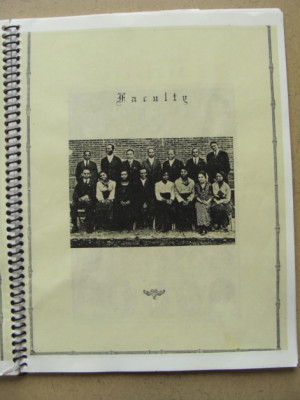 The pages of the 1921 Booker T. Washington High School Yearbook