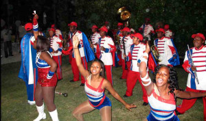 North Miami Marching Band at Bruce Weber's Book Party