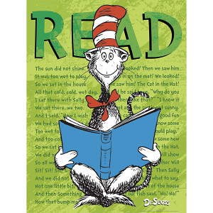Dr. Seuss™ Cat in the Hat READ Poster