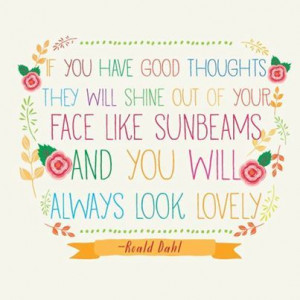 Roald Dahl Beauty Quote