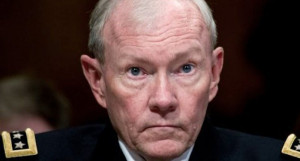 Army Gen Martin Dempsey testifies on Capitol Hill in Washington