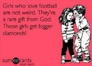 Football loving girls. I'm a jets fan.