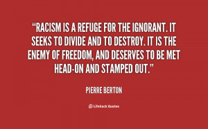 Inspirational Quotes About Racism