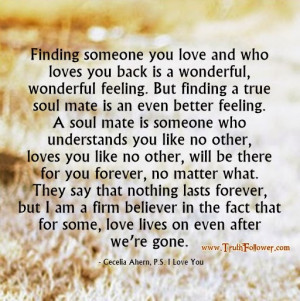 ... for love Quotes, Finding someone you love is a wonderful feeling