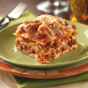 Traditional Lasagna: