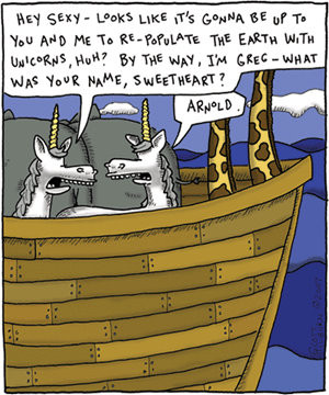 Unicorns in the bible seem to have gradually changed to other animals ...