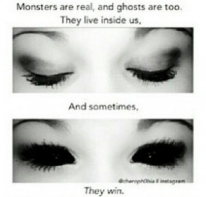 Monsters live inside us!. *^*