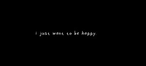 just want to be happy again | via Tumblr