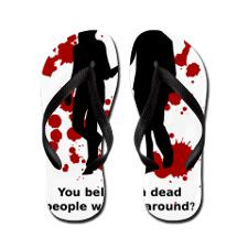 Walking Dead - Daryl Dixon Quotes - Dea Flip Flops for