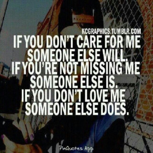 If you don't Someone else will