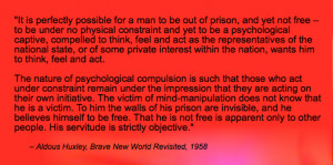 Quotes From Aldous Huxley Brave New World