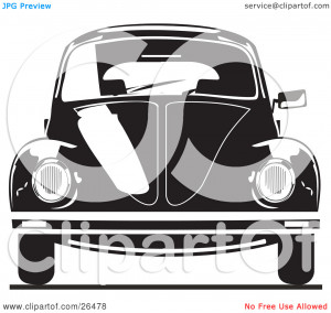 Car Front Clip Art Black And White