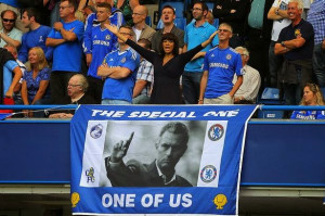 Chelsea fans welcome back 
