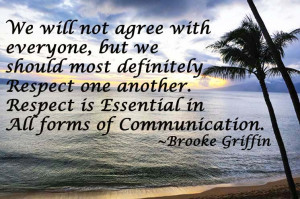 Respect is Essential in ALL Forms of Communication
