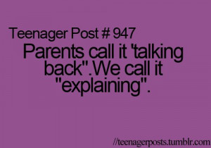 parents, teenager post, truth