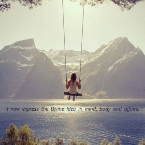 Divine Idea #affirmation #mantra #visualization quote: The Power of ...