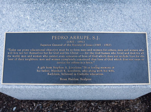 quote from a now famous speech Fr. Arrupe delivered to alumni of ...