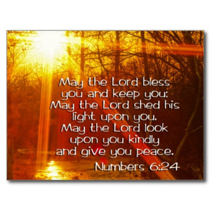 May the Lord Bless You Quotes