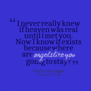 Heaven Gained an Angel Quote