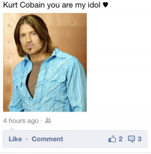 Kurt Cobain eres mi idolo