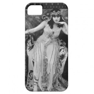 Theda Bara Cleopatra iPhone 5 Case Femme Fatale