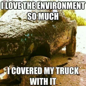 Mud truck