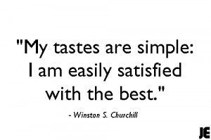 Winston Churchill Wisdom- Perfection