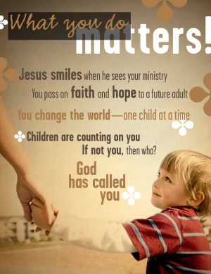 The Ministry children easy forget kids matters ministry reminder ...