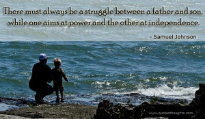 Family Quotes-Thoughts-Samuel Johnson-father and son-Independence