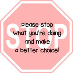Stop Signs for Refocusing - Instead of stopping during the middle of a ...