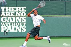 No pain no gain... #tennis @athleticdna More