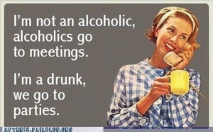 am not an alcoholic