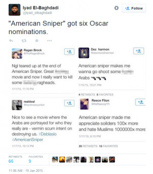 ... ' says Michael Moore as American Sniper breaks US box office records