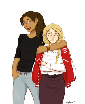 Late birthday present for Tonya ! Based off of her headcanon . Bex and ...
