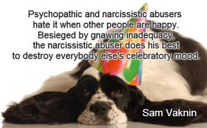 12. Psychopathic and narcissistic abusers hate it when other people ...