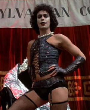 This is Dr. Frank N Furter from Rocky Horror Picture Show (remember ...