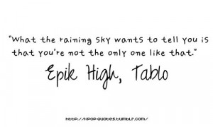 Fun Fact-Tablo is a member of South Korean ... | Quotes and words fro ...