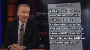 Bill Maher - New Rules: Christian Values - Love Thy Neighbor