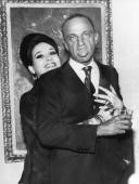 Cindy Adams and Roy Cohn