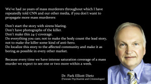 Because every time we have intense saturation coverage of a mass ...