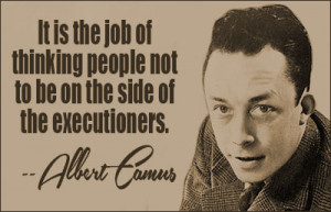 ALBERT CAMUS, Resistance, Rebellion and Death