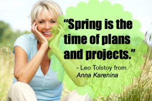 Spring time...get busy!